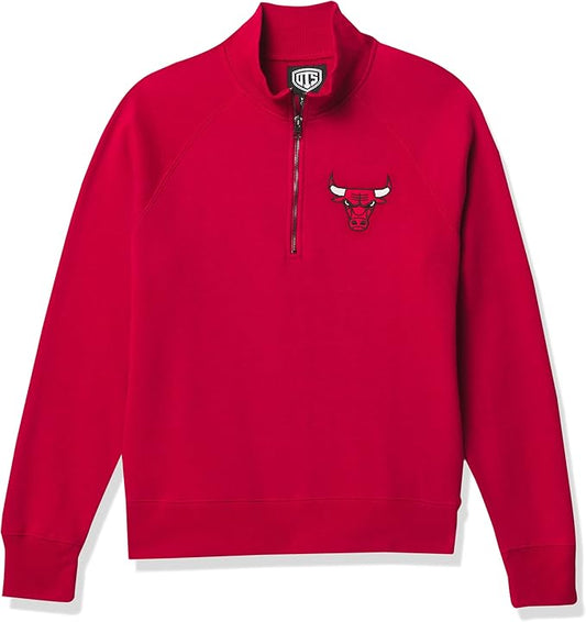 Sweatshirt, Chicago Bulls 1/4 Zip Pullover Men's -XLarge